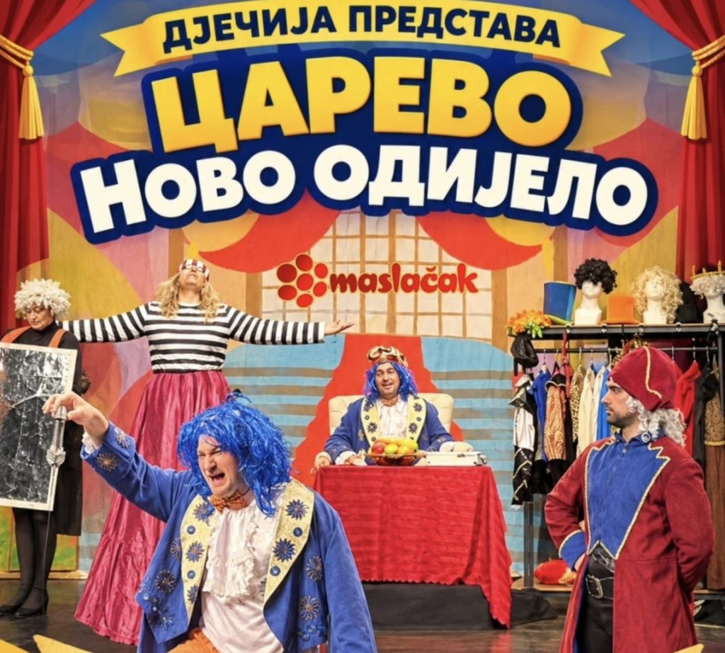 Дјечија представа „Царево ново одијело“ 24. септембра у Културном центру Пале
